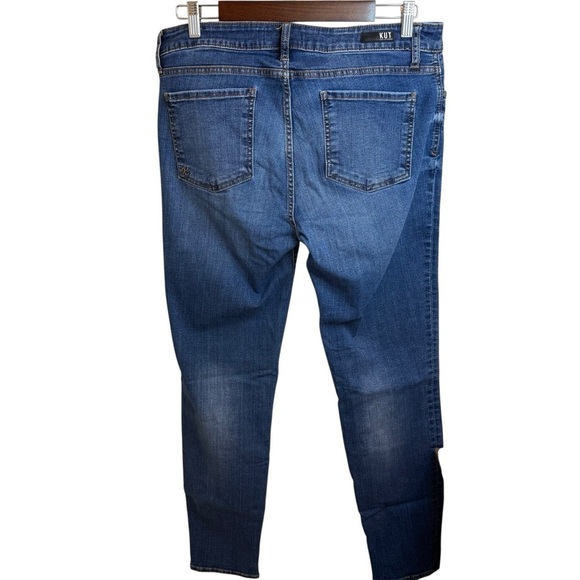 Kut from the Kloth | Diana Skinny Blue Ankle Mid-Rise | Sz 12 - Picture 3 of 9